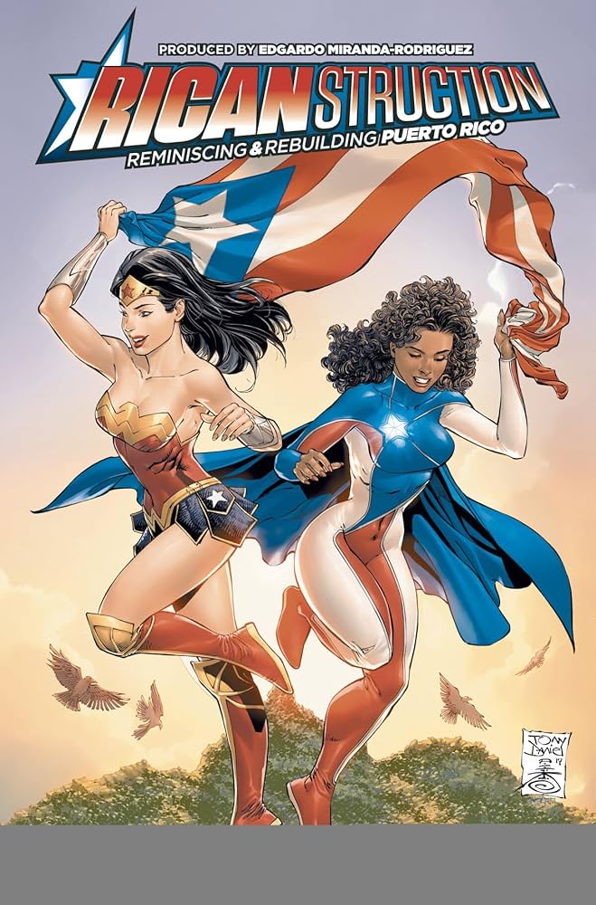 the cover for the Ricanstruction benefit anthology