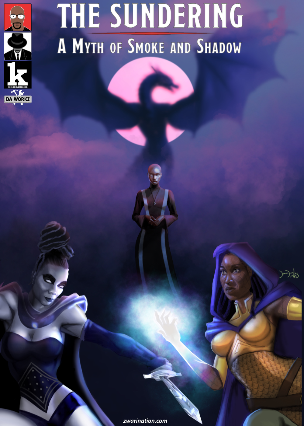 the Demar Douglas cover of a myth of smoke and shadow